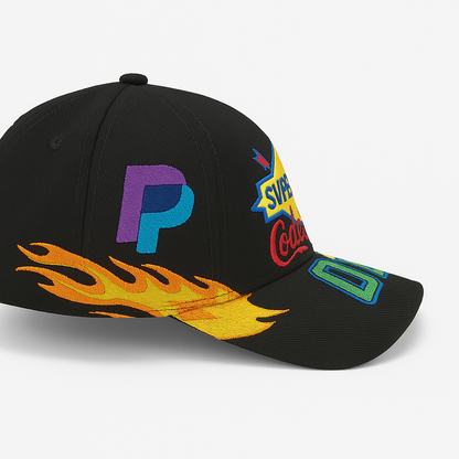 Flame on SnapBack